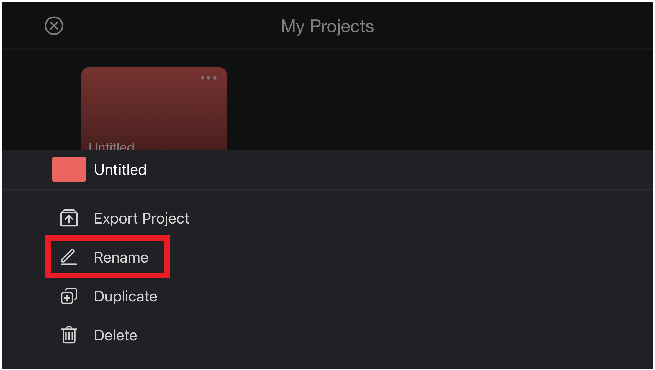 Rename