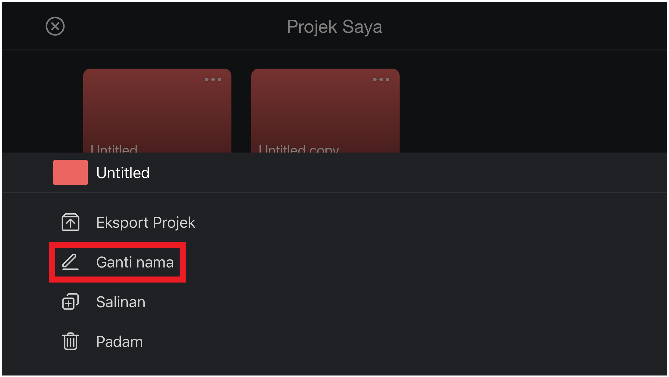 Rename
