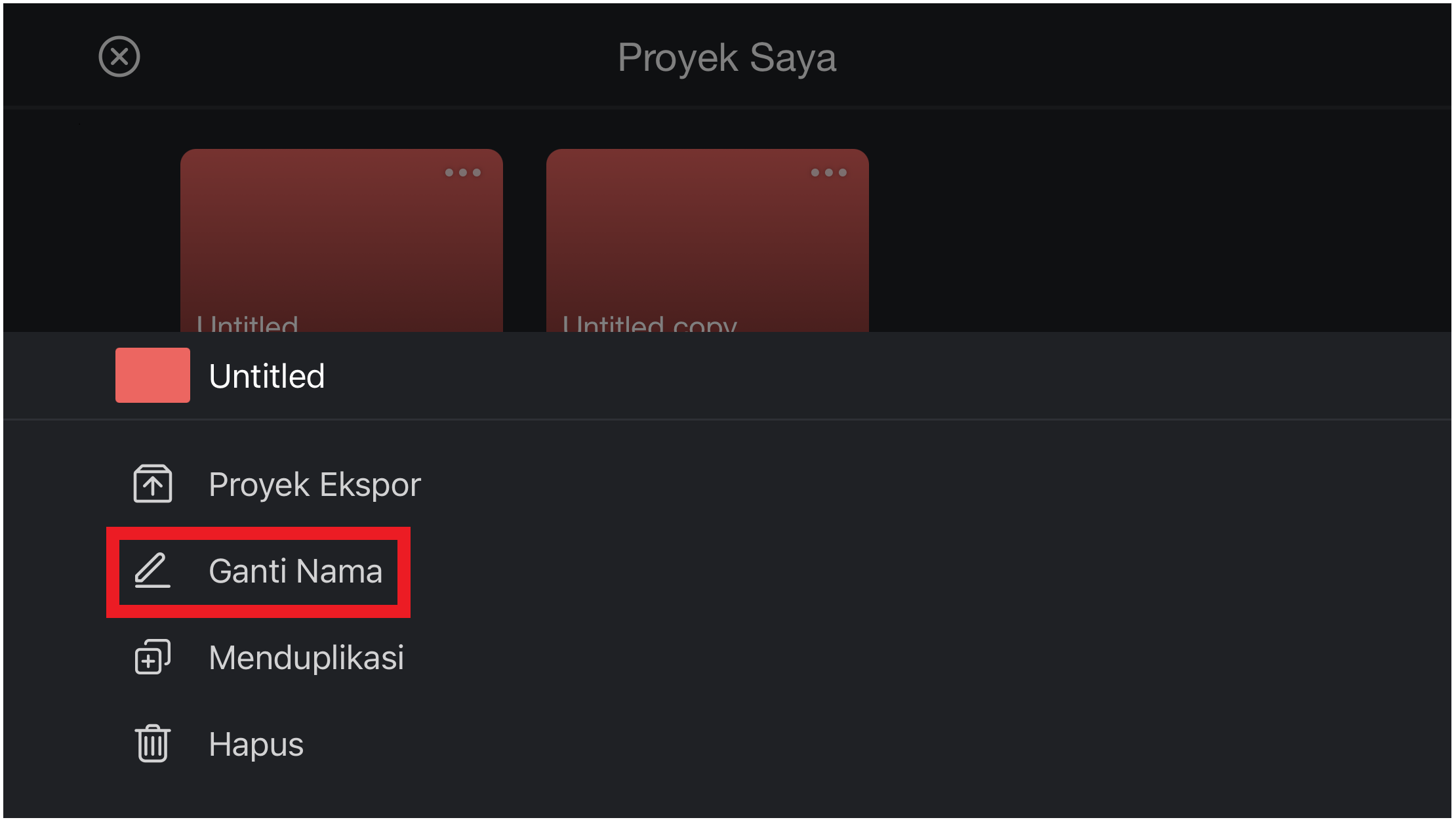 Rename